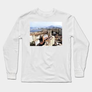 Colorized Vintage Photo of Rio de Janeiro Long Sleeve T-Shirt